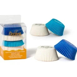 Cápsulas blancas, azules y azules oscuras (75) - Decora