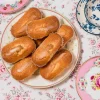 Cápsulas blancas para magdalenas valencianas o éclairs (50)