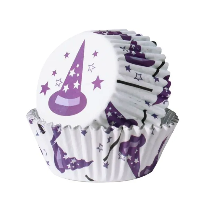 Cápsulas blancas sombreros bruja mago Halloween (30) - PME