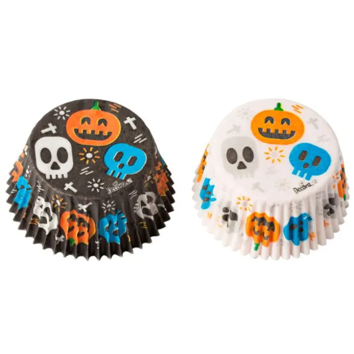 Cápsulas blancas y negras Halloween (36) - Decora