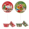 Cápsulas cupcakes y toppers Navidad (24) - Dekora