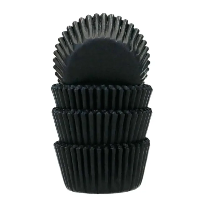 Cápsulas mini negras (100) - Funcakes