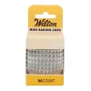 Cápsulas mini plateadas metalizadas (160) - Wilton