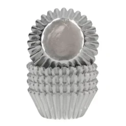 Cápsulas mini plateadas metalizadas (160) - Wilton