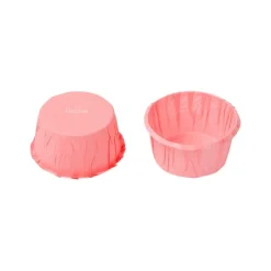 Cápsulas mini rizadas rosas (35) - Decora