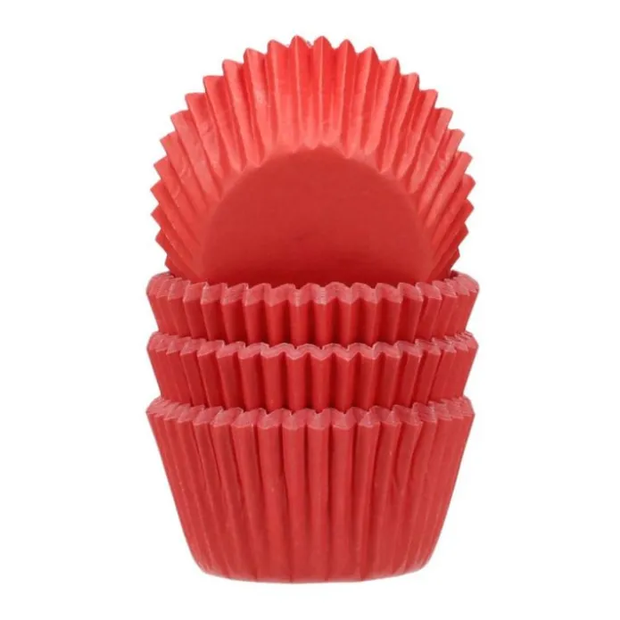 Cápsulas mini rojas (100) - Funcakes