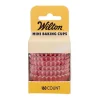 Cápsulas mini rosas metalizadas (160) - Wilton