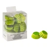 Cápsulas minis verdes metalizadas (180) - Decora