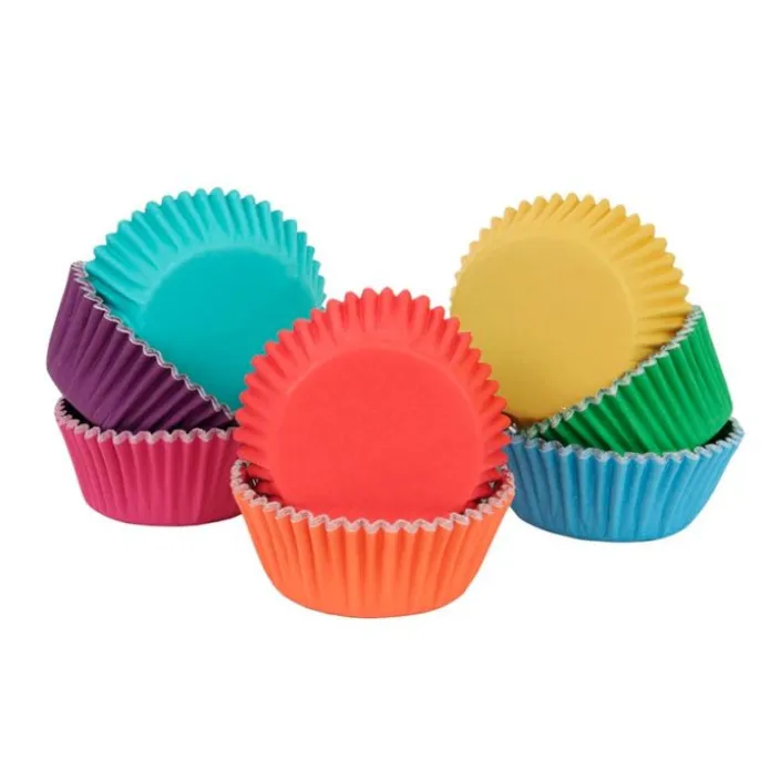 Cápsulas mix metalizadas colores arcoíris (100) - PME