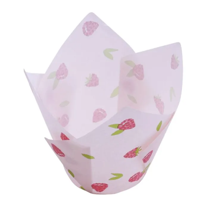 Cápsulas muffins rojas frambuesas (24) - PME