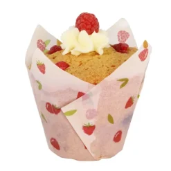 Cápsulas muffins rojas frambuesas (24) - PME