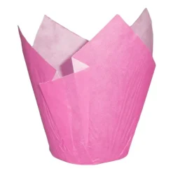 Cápsulas muffins rosas (200)