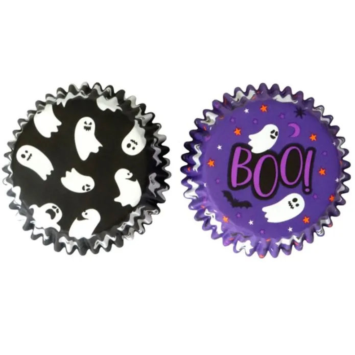 Cápsulas negras y moradas fantasmas Halloween (60) - PME