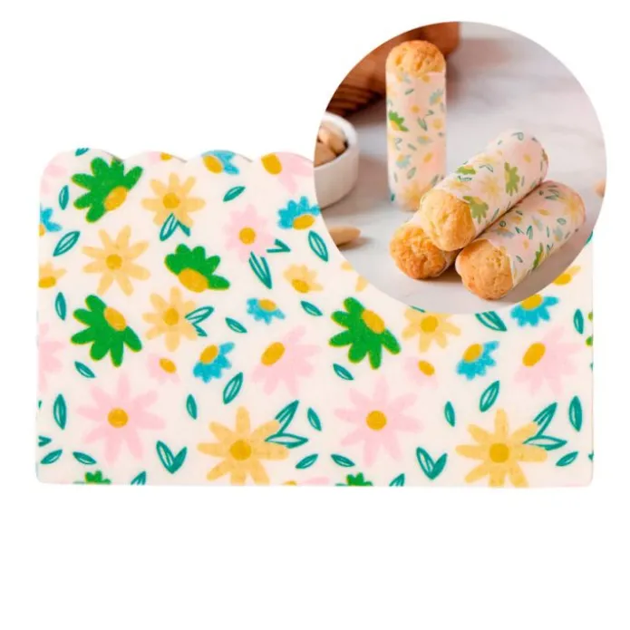 Cápsulas para cartuchos napolitanos Margaritas 10 x 6 cm (50) - Decora