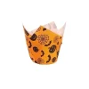 Cápsulas pequeñas muffins naranjas Halloween (250)