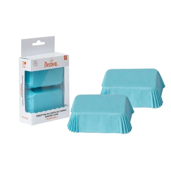 Cápsulas rectangulares azules (36) - Decora