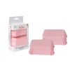 Cápsulas rectangulares rosas (36) - Decora