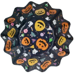Cápsulas rígidas estrella calabazas Halloween (48) - Funcakes