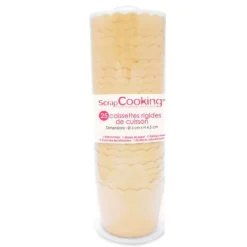 Cápsulas rígidas kraft (25) - ScrapCooking