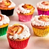 Cápsulas rojas metalizadas (48) - Funcakes
