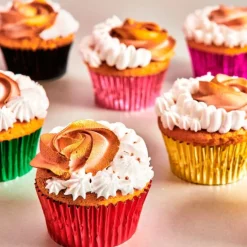 Cápsulas rosas metalizadas (48) - Funcakes