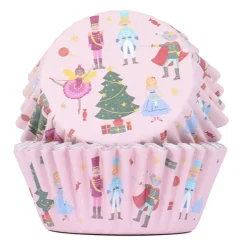 Cápsulas rosas personajes de Navidad (30) - PME