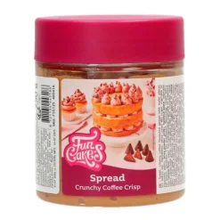 Crema de café y galleta Spread Crunchy Coffee Crisp 250 g - Funcakes