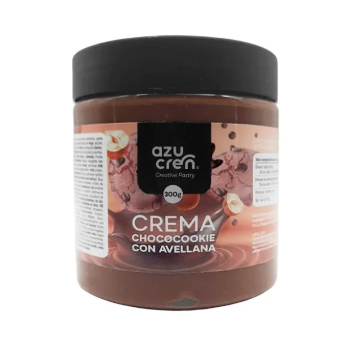 Crema de chocolate y avellana Chococookie 300 g - Azucren