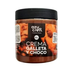 Crema de chocolate y galleta 300 g - Azucren