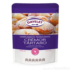 Cremor tártaro 150 gr - Sin gluten - Dayelet