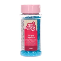 Cristales de azúcar azules 80 g - Funcakes