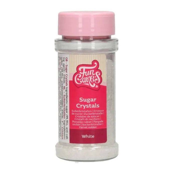 Cristales de azúcar blancos 80 gr - Funcakes