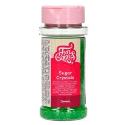 Cristales de azúcar verdes 80 gr - Funcakes