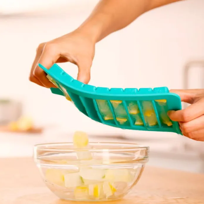Cubitera con tapa para cubitos barritas de hielo - Lékué