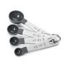 Cucharas medidoras con mango de acero inoxidable (4) - Lacor