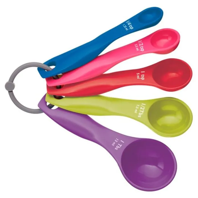 Cucharas medidoras de colores Colourworks (5) - Kitchen Craft