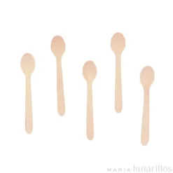 Cucharitas café de madera 11 cm (20) - Papstar
