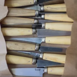 Cuchillo de cocina con mango de madera de boj 8 cm - Acero al carbono - Pallarès