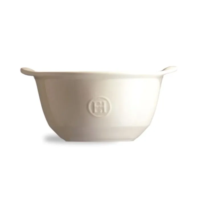 Cuenco con asas crema 14 cm - Cerámica - Emile Henry