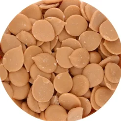 Deco Melts marrón sabor caramelo 250 g - Funcakes