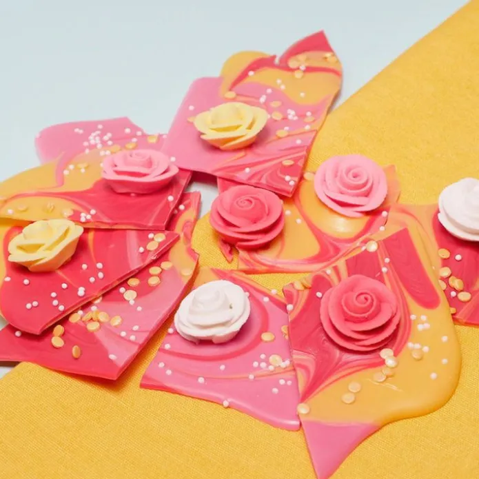Deco Melts marrón sabor caramelo 250 g - Funcakes