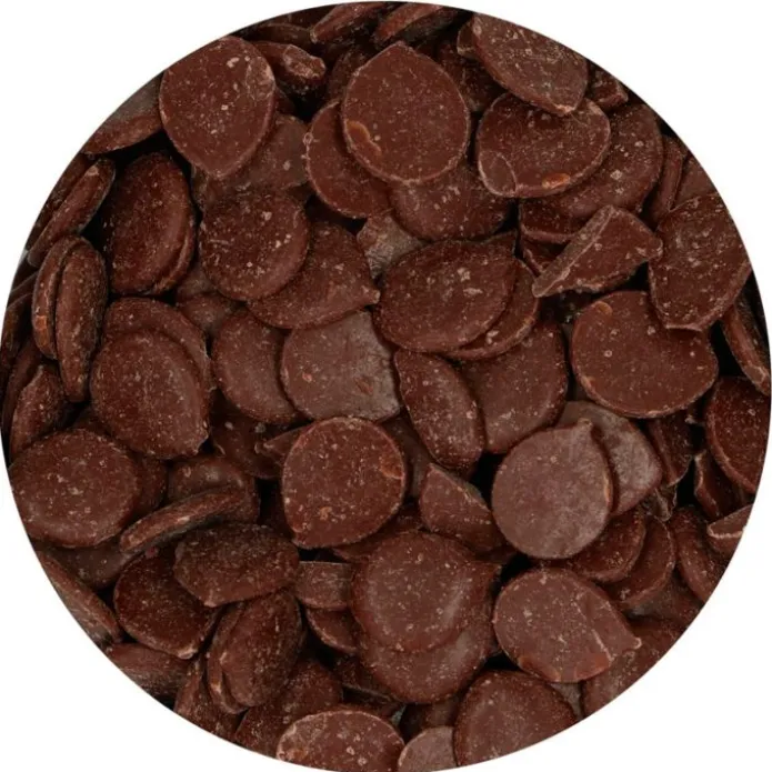 Deco Melts marrón sabor chocolate con leche 250 g - Funcakes