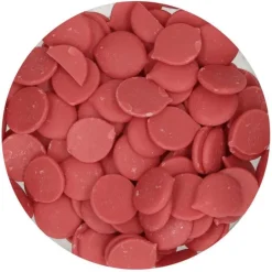 Deco Melts rojo 250 g - Funcakes