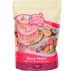 Deco Melts rosa 1 kg - Funcakes