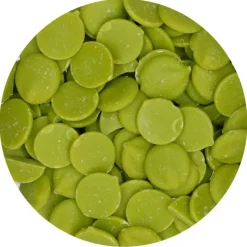 Deco Melts verdes sabor manzana 250 g - Funcakes
