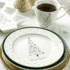 Delantal de algodón Lucie Xmas White - GreenGate