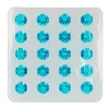 Diamantes de gelatina azules (20) - Funcakes