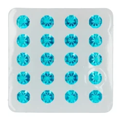 Diamantes de gelatina azules (20) - Funcakes