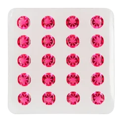 Diamantes de gelatina rosas (20) - Funcakes