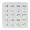 Diamantes de gelatina transparentes (20) - Funcakes